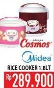 Promo Harga Cosmos / Midea Rice Cooker  - Hypermart