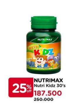 Promo Harga Nutrimax Nutri Kidz 30 pcs - Watsons