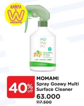 Promo Harga MOMAMI Spray Goawy Multi Surface Cleaner 500 ml - Watsons