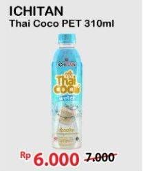 Promo Harga Ichitan Thai Drink Thai Coco 310 ml - Alfamart