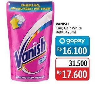 Promo Harga Vanish Penghilang Noda Cair Pink, Putih 425 ml - Alfamidi