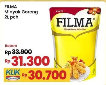 Promo Harga Filma Minyak Goreng 2000 ml - Indomaret