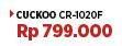 Promo Harga Cuckoo CR-1020F Digital Rice Cooker 1.8 liter  - COURTS