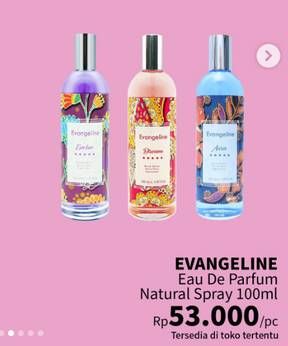 Promo Harga Evangeline Body Spray 100 ml - Guardian