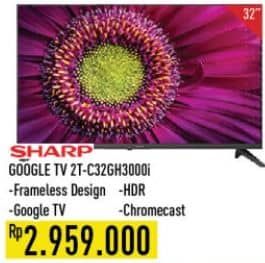 Promo Harga Sharp  2T-C32GH3000I  - Hypermart