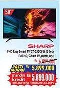 Promo Harga Sharp 2T-C50DF1I  - Hypermart