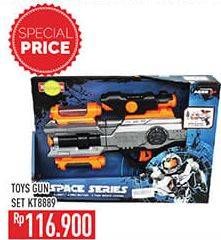 Promo Harga Toys Gun Set KT8889  - Hypermart
