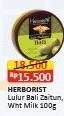 Promo Harga Herborist Lulur Tradisional Bali Zaitun, Whitening Milk 100 gr - Alfamart