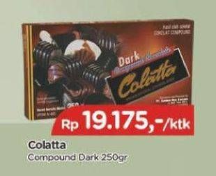 Promo Harga Colatta Compound Dark 250 gr - TIP TOP