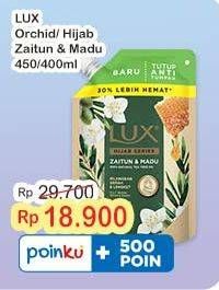Promo Harga LUX Botanicals Body Wash Kecuali Magical Orchid, Kecuali Hijab Series Zaitun Madu 400 ml - Indomaret