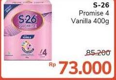 Promo Harga S26 Promise Susu Pertumbuhan Vanilla 400 gr - Alfamidi