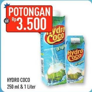 Promo Harga HYDRO COCO Minuman Kelapa Original  - Hypermart