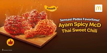 Promo Harga Ayam Spicy McD Thai Sweet Chili  - McD