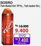 Promo Harga Sosro Teh Botol Original 1000 ml - Alfamart