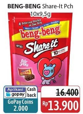 Promo Harga Beng-beng Share It per 10 pcs 9 gr - Alfamidi