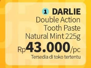 Promo Harga Darlie Toothpaste Double Action Mint 225 gr - Guardian