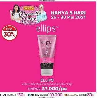 Promo Harga ELLIPS Vitamin Hair Mask Pro Keratin Complex 120 gr - Guardian