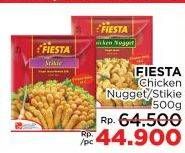 Promo Harga Fiesta Naget Chicken Nugget, Stikie 500 gr - LotteMart