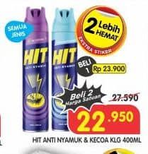 Promo Harga HIT Aerosol All Variants 400 ml - Superindo