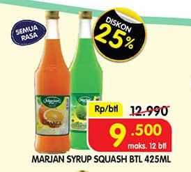 Marjan Syrup Squash