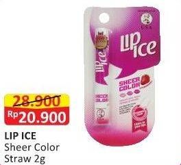 Promo Harga Lip Ice Sheer Color Strawberry 2 gr - Alfamart