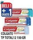 Promo Harga Colgate Toothpaste Total 150 gr - Hypermart