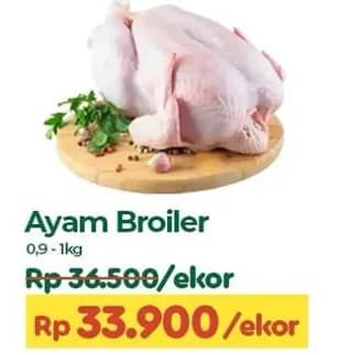 Promo Harga Ayam Broiler 900 gr - TIP TOP