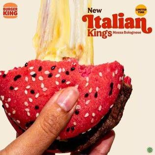 Promo Harga BURGER KING Italian Kings Burger  - Burger King