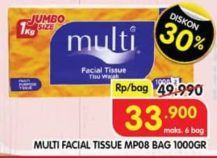 Promo Harga Multi Facial Tissue 1000 gr - Superindo