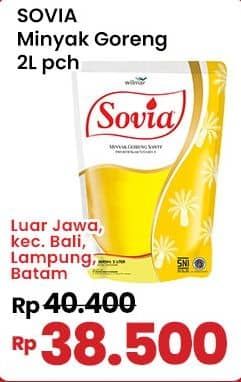 Promo Harga Sovia Minyak Goreng 2000 ml - Indomaret