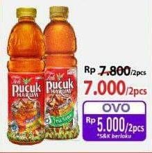 Promo Harga Teh Pucuk Harum Minuman Teh Less Sugar, Jasmine 350 ml - Alfamart