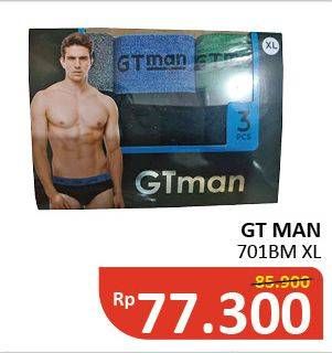 Promo Harga GT MAN Celana Dalam Pria 3 pcs - Alfamidi