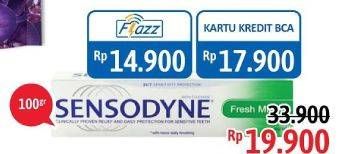 Promo Harga SENSODYNE Pasta Gigi Freshmint 100 gr - Alfamidi