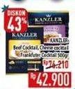 Promo Harga Kanzler Cocktail/Frankfurter  - Hypermart
