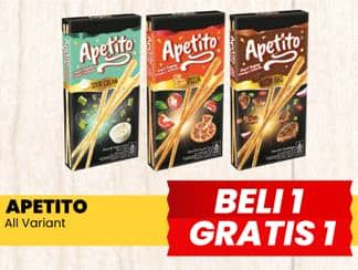Promo Harga Apetito Biscuit Stick All Variants 48 gr - Yogya