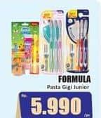 Promo Harga Formula Pasta Gigi Sikat Gigi Junior Pack 2 pcs - Hari Hari
