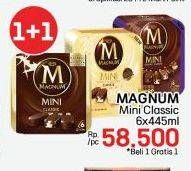 Promo Harga Walls Magnum Mini Classic Almond per 6 pcs 45 ml - LotteMart