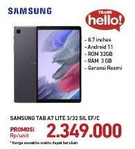 Promo Harga SAMSUNG Galaxy Tab A7 Lite  - Carrefour