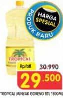 Promo Harga Tropical Minyak Goreng 1500 ml - Superindo