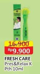 Promo Harga Fresh Care Minyak Angin Press & Relax Kayu Putih 10 ml - Alfamart