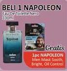 Promo Harga Napoleon Eau De Toilette Nero 100 ml - Alfamidi