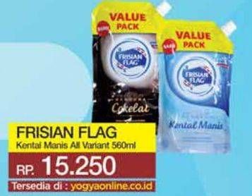 Promo Harga FRISIAN FLAG Susu Kental Manis All Variants 560 gr - Yogya
