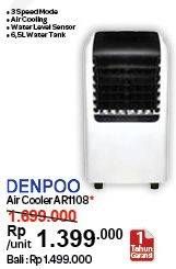 Promo Harga DENPOO AR-1108 XF | Air Cooling 6.5ltr  - Carrefour
