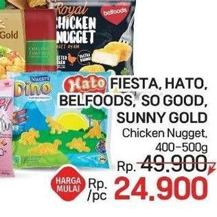 Fiesta/Hato/Belfoods/So Good/Sunny Gold Chicken Nugget