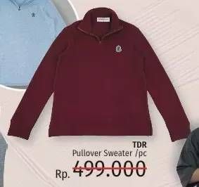 Promo Harga TDR Pullover Sweater  - LotteMart