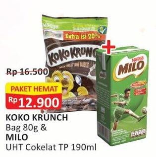 Promo Harga Koko Krunch + Milo UHT  - Alfamart