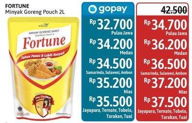 Promo Harga Fortune Minyak Goreng 2000 ml - Alfamidi