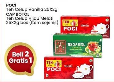 Harga Poci/Cap Botol Teh