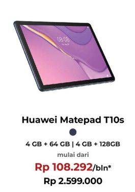 Promo Harga Huawei MatePad T10S  - Erafone