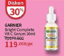 Promo Harga Garnier Booster Serum Light Complete Vitamin C 30 ml - Guardian
